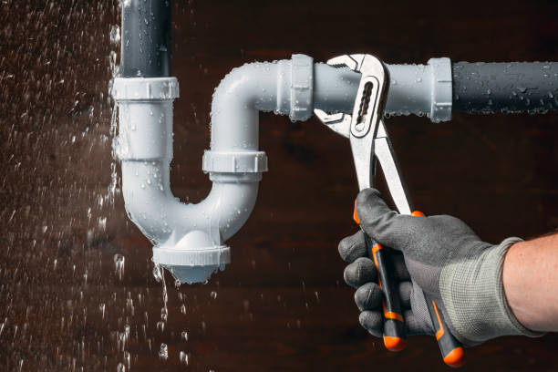 Professional Plumbing technician working in New Castle, AL